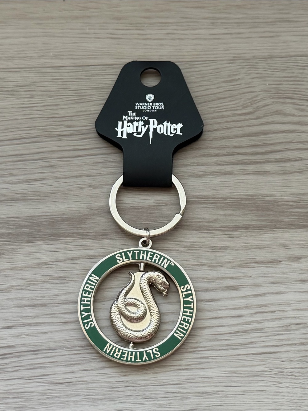 Warner Bros Harry Potter Slytherin Keychain